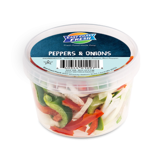 Fajita Cut Peppers & Onions image